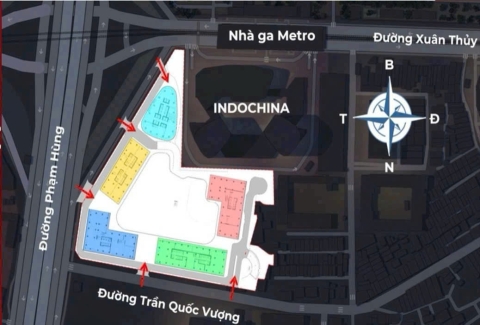 Chi tiết loại hình căn hộ và Mặt bằng của Sun Grand City Cầu Giấy- Sun Xuân thủy